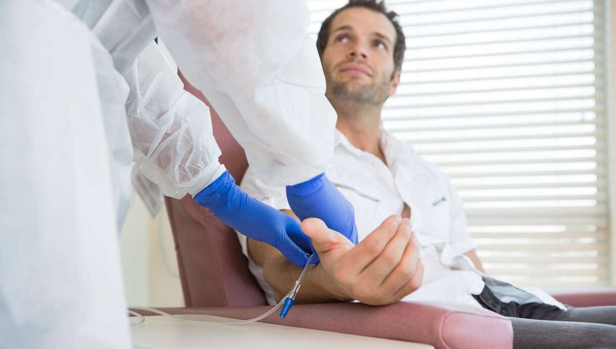 Prostatit için intravenöz enjeksiyonlar